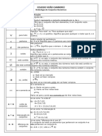 Simbologia de Conjuntos Numéricos