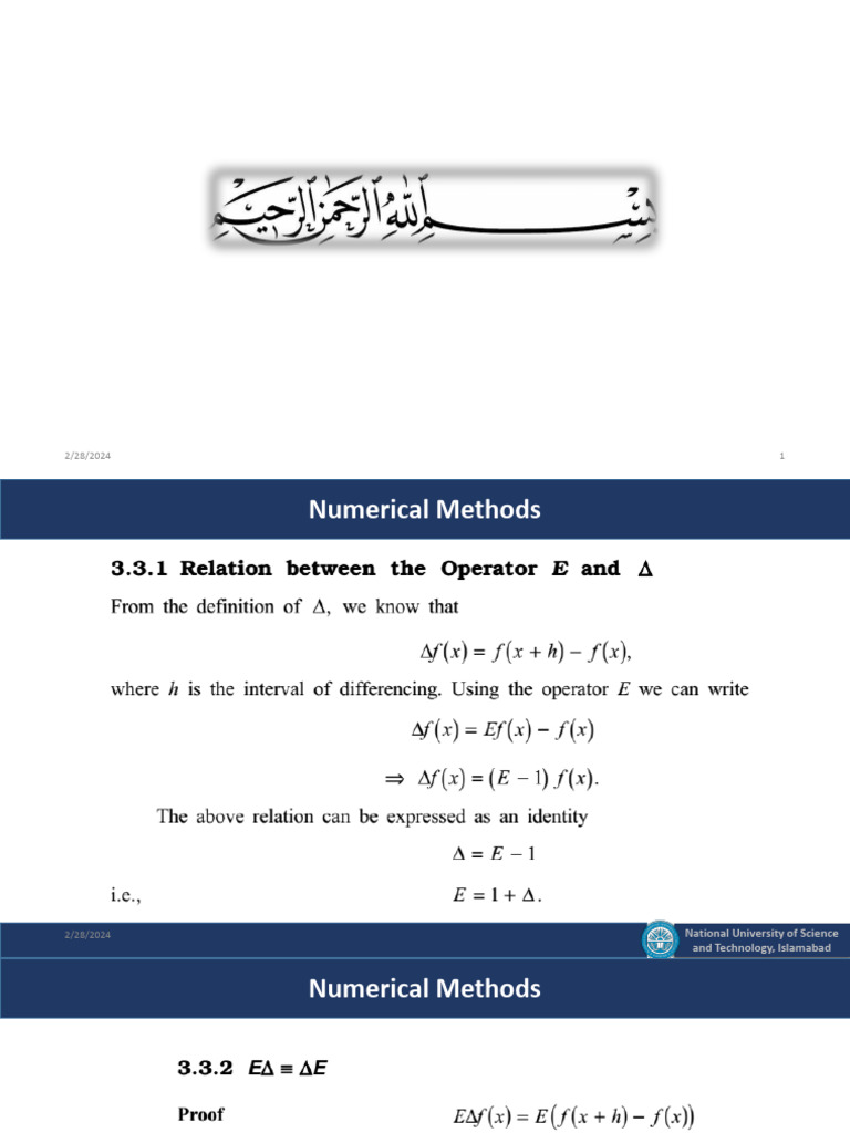 Lec 12 operators interpolation download free pdf numerical