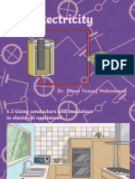 6.3 Using Conductors &amp Insulators in Electrical Appliances.