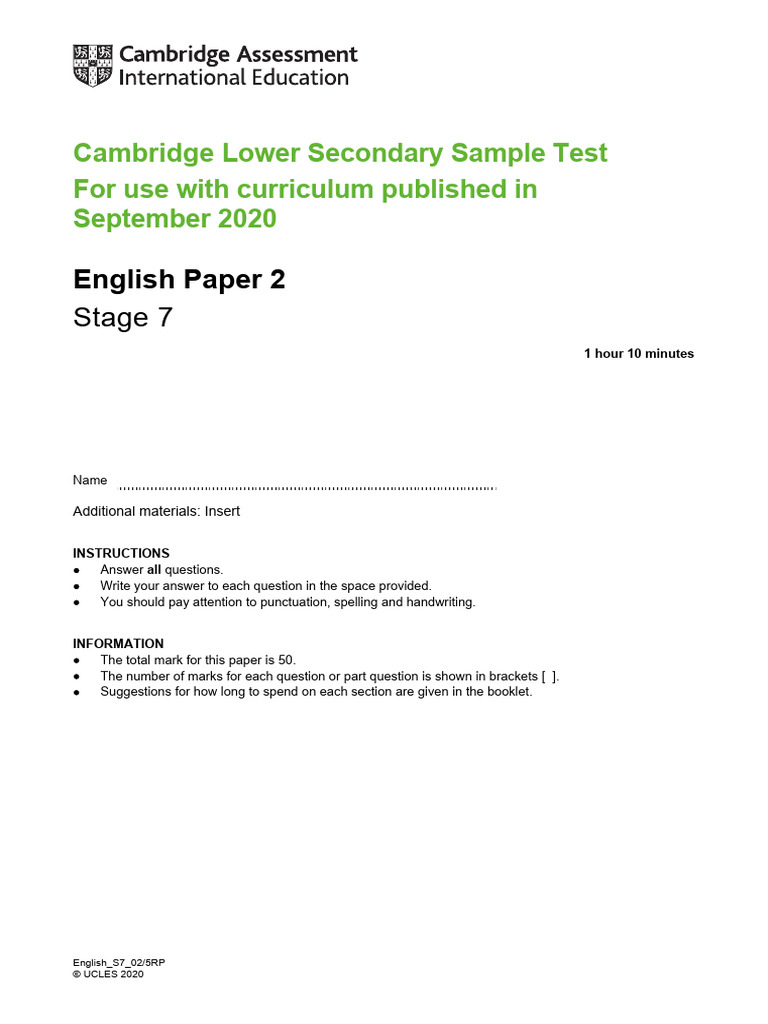 Progress Test - English Stage 7 | PDF | Language Mechanics | Grammar