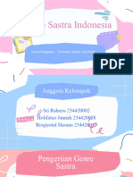 Ppt Genre Sastra Indonesia