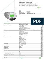 PowerLogic M8650A4C0J5E1A0A Datasheet
