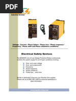 Electrical Safety Devices: Industrial Division