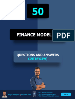 50 Financial Modelling Questions and Asnwers