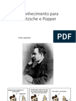 O Conhecimento para Nietzsche e Popper