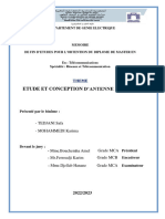 Etude Et Conception D'antenne Fractale