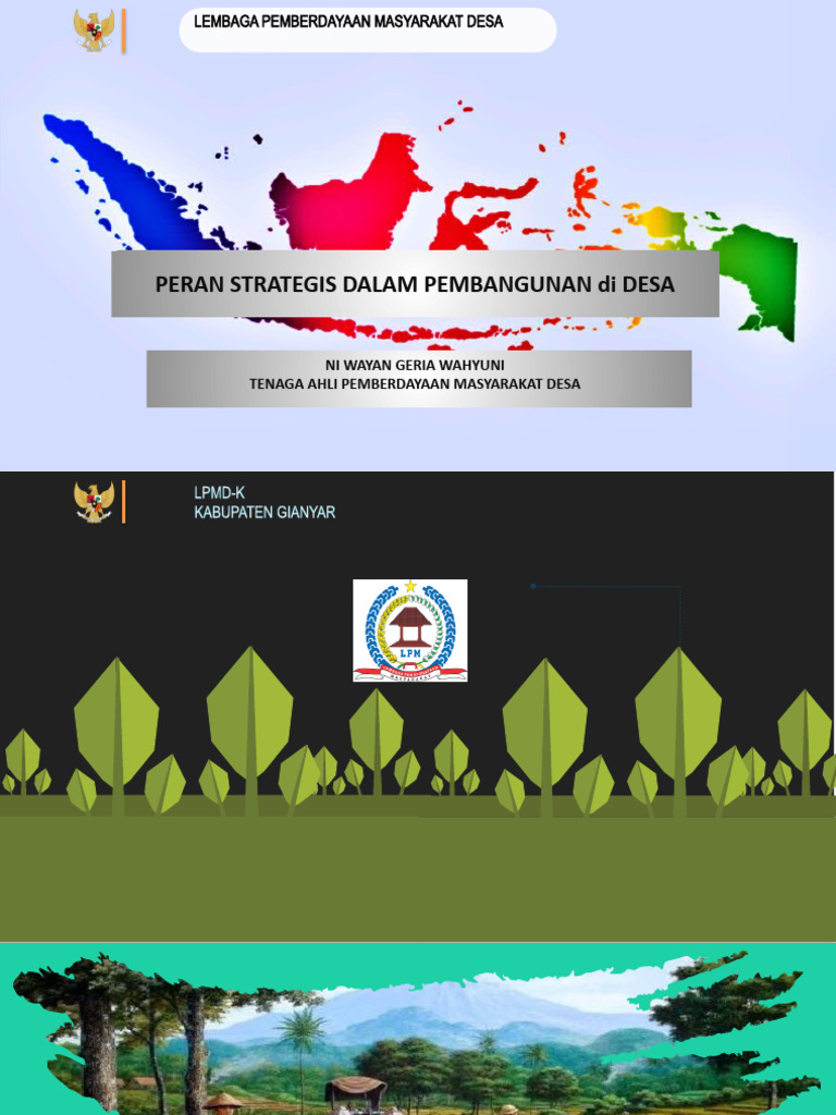 Peran LPMD dalam Pembangunan Desa | PDF