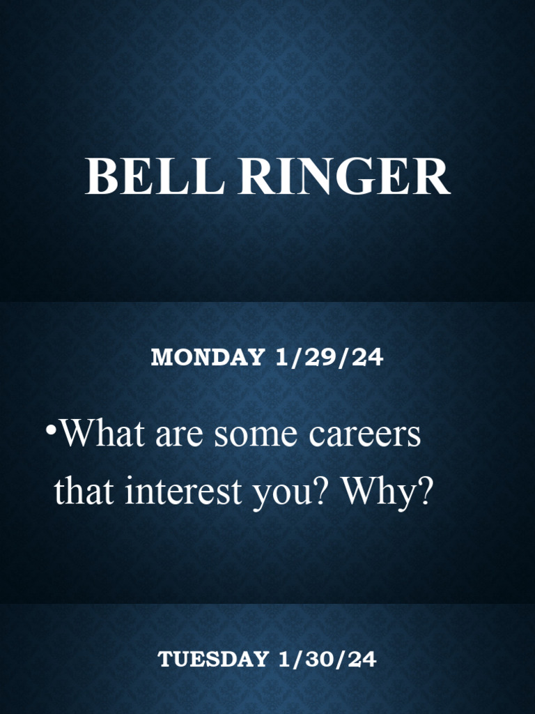 Bell Ringer | PDF