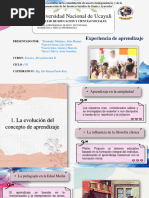 Experiencias de Aprendizaje