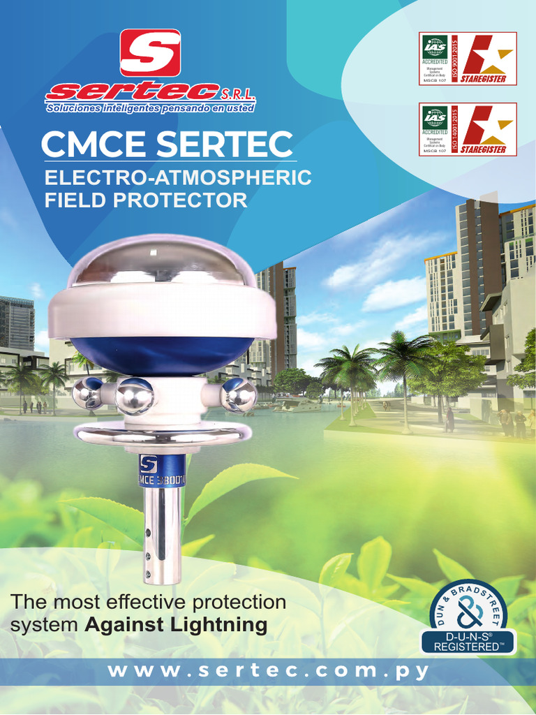 Brochure Cmce Sertec 2022 Eng | PDF | Corrosion | Lightning