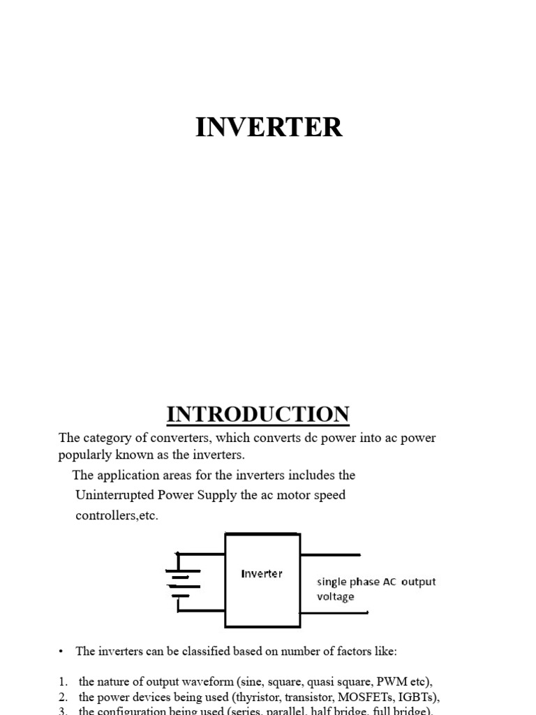 Inverter - 27 04 2020 | PDF | Power Inverter | Electronic Circuits
