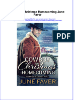 Free Download Cowboy Christmas Homecoming June Faver Full Chapter PDF