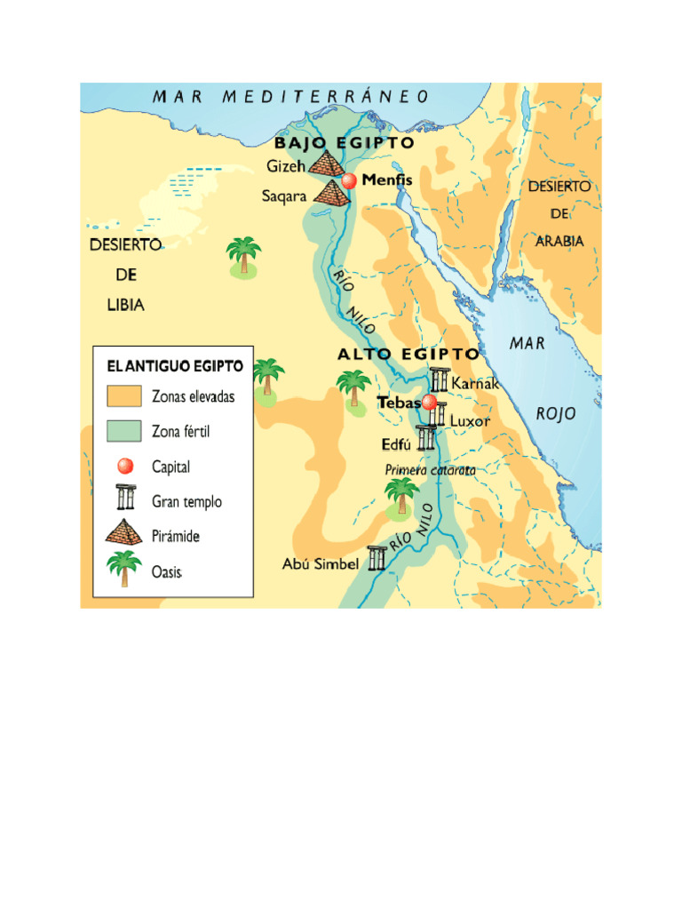 Mapa del Nilo en el Antiguo Egipto | PDF | Osiris | Horus, image size:768x1024
