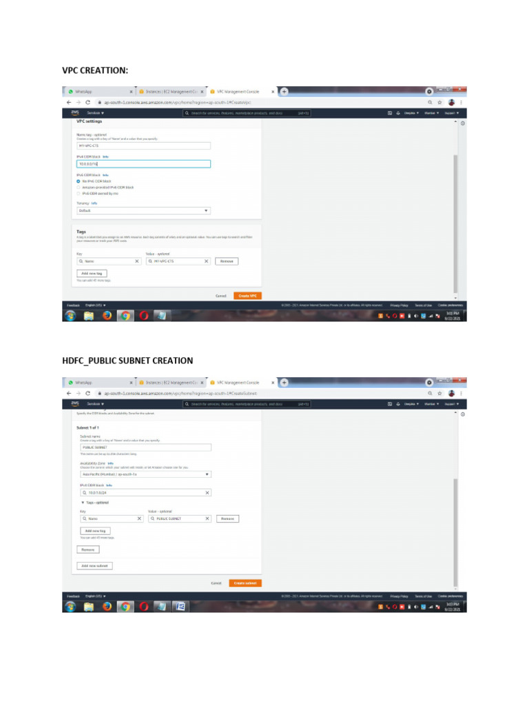 Vpc step by step document pdf
