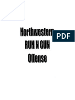 2000 Northwestern University Run N Gun Offense