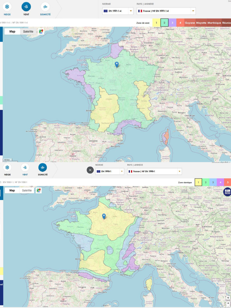 Zones Vent Sismique Neige PDF