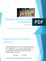 Aula 8 - Equaes Qumicas e Relaes Estequiomtricas - SLIDES