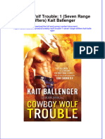 Free Download Cowboy Wolf Trouble 1 Seven Range Shifters Kait Ballenger Full Chapter PDF