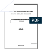 Directorate of Learning Systems: Distance Education Programme