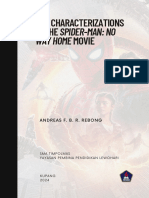 The Characterizations in Spider-Man: No Way Home Movie