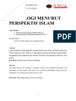 Jurnal Filsafat Islam Aksiologi