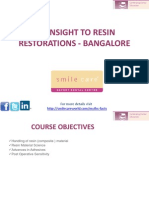 Insight to Resin Restorations Bangalore