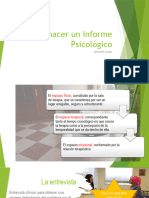 CLASE Informe Psicologico