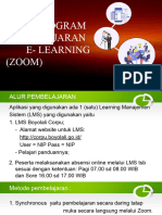 Tata Laksana E-Learning (ZOOM)
