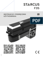 Instrukcja Starcus F 35 - Krispol