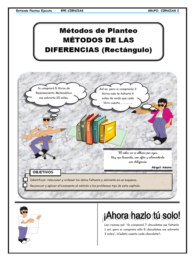 Metodo de Las Diferencias | PDF