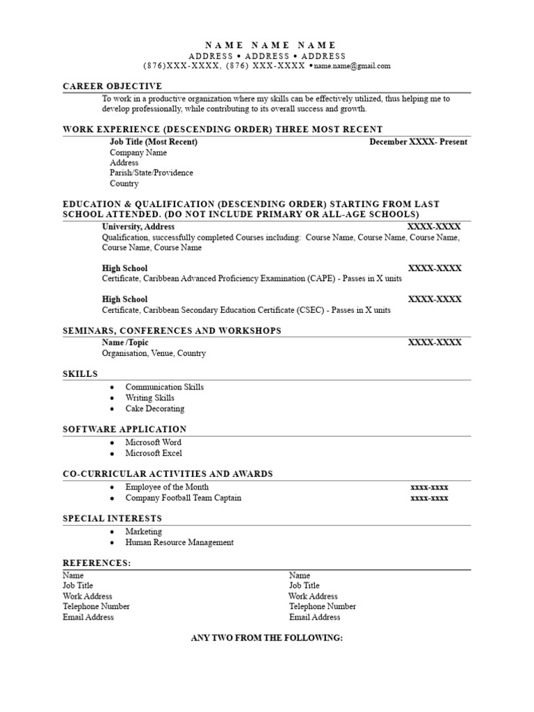 Sample Resume PDF - 1716771949