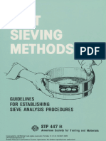 ASTM Sieving Test Methods Manual