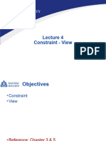 Constraint View