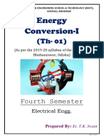 TH-1 Energy Conversion-I (4TH Elect.)