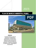 Plan de Manejo Ambiental Hemodiálisis