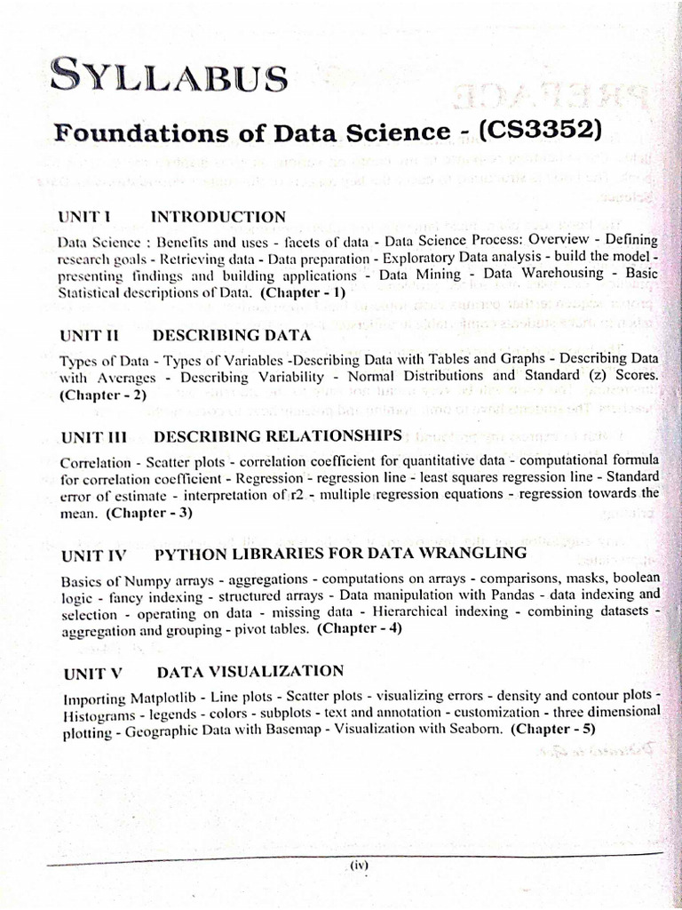 Fds Full Notes | PDF