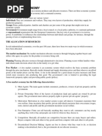 Characteristics of Free Enterprise System | PDF | Market Economy ...