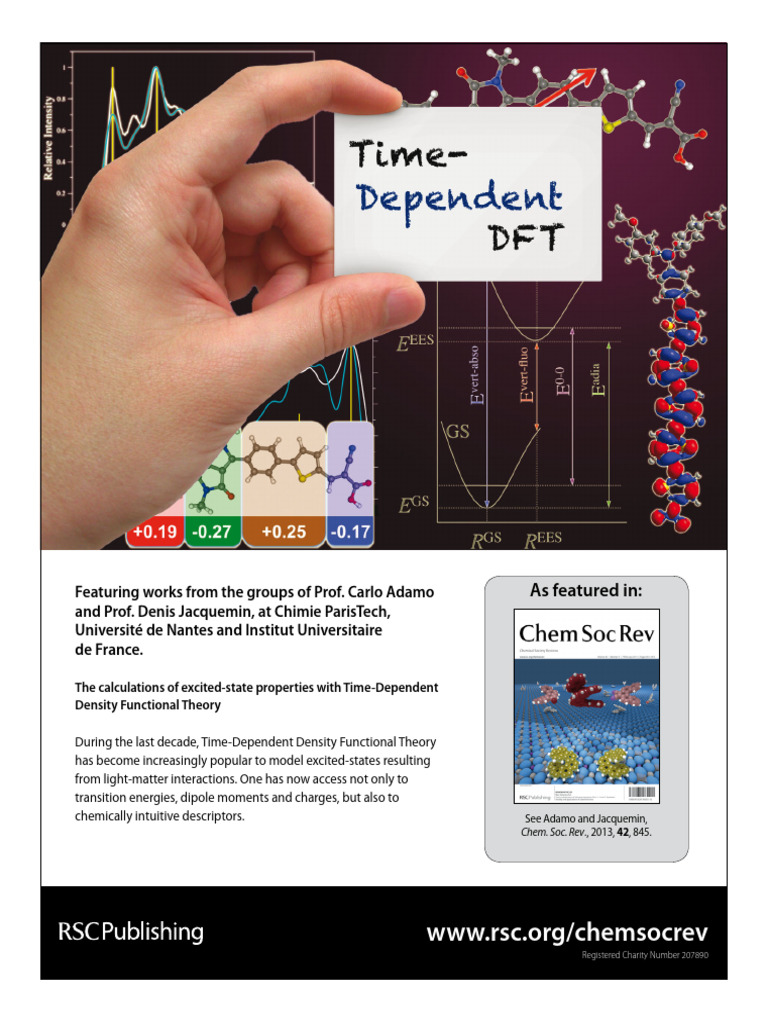 TD-DFT for Excited-State Calculations | PDF | Density Functional Theory ...