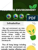 Man and Environment