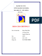 Báo Cáo Chương 5: Đại Học Đà Nẵng Trường Đại Học Bách Khoa Khoa Điện Tử - Viễn Thông