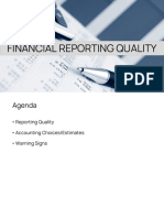 FTU - Financial Reporting Quality
