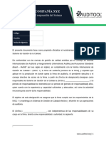 AB-21 Acta de Designación Del Responsable Del Sistema de Gestión de Calidad