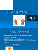 Odvisni Govor