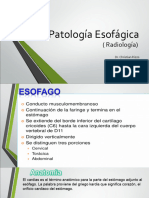 Patologia Esofagica