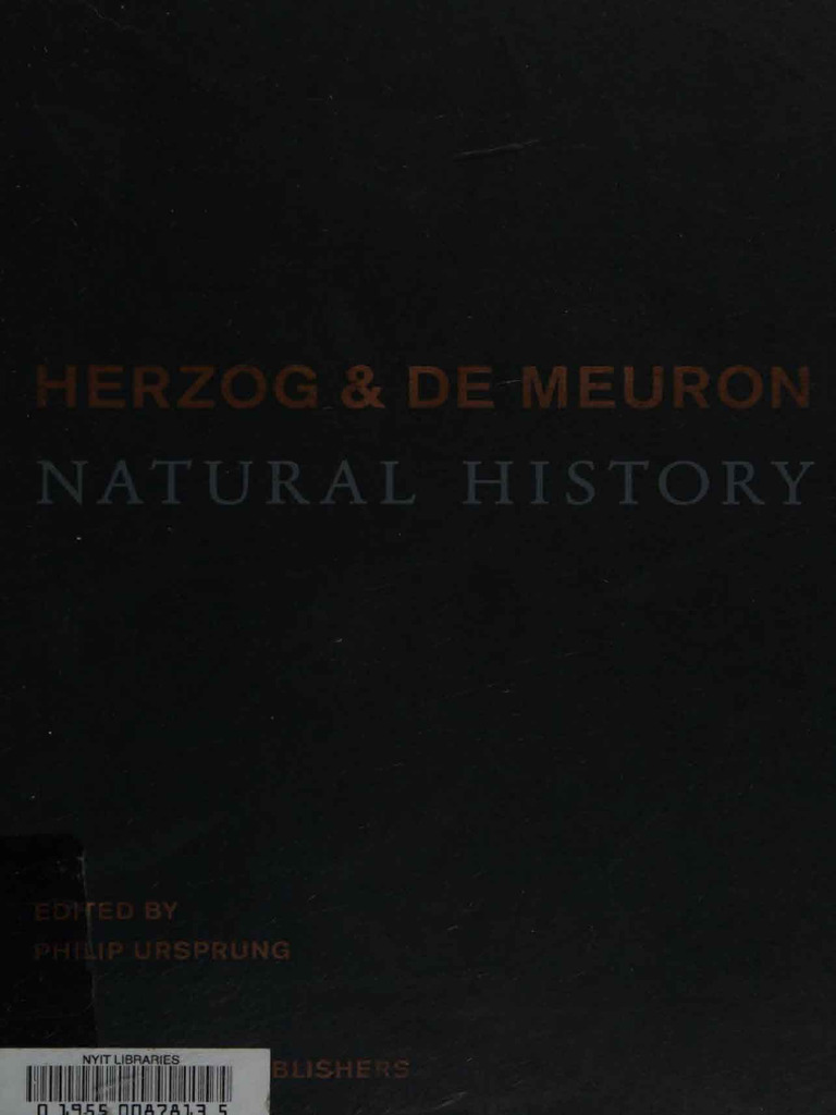 洋書 NATURAL HISTORY  HERZOG & DE MEURON Herzog & de Meuron: Natural History (signed copy) | Lars