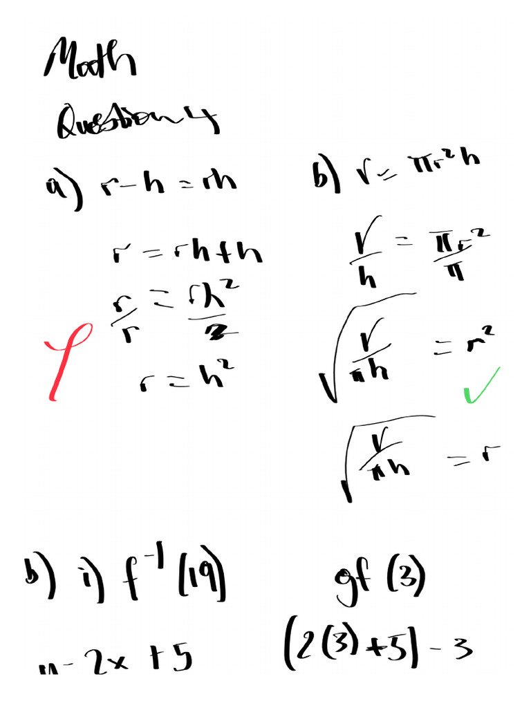 Math Notes So I Can Download A Paper Girl..... | PDF