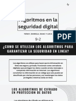 Algoritmos en La Seguridad Digital