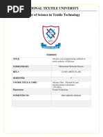 Spinning Assignment.1