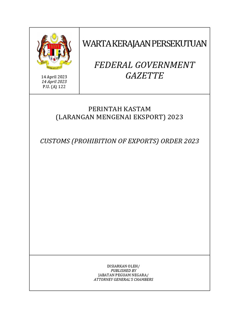 Peraturan kastam Malaysia berkaitan produk yang dilarang untuk diimport melalui iHerb