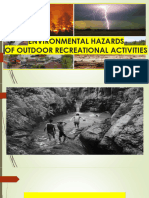 Environmental Hazards of Outdoor Recreational Activities